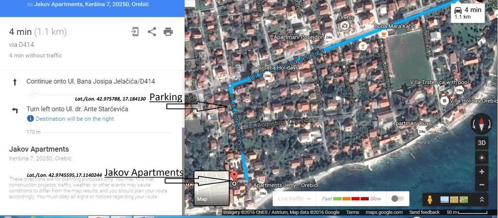 Jakov Apartments Orebić Dış mekan fotoğraf